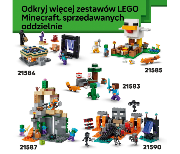 LEGO MINECRAFT 21586 Blady ogród - 1473419 - zdjęcie 4